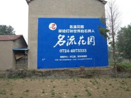 郸城农村墙体广告的长尾效应