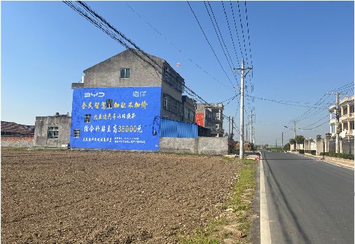 郸城墙体广告用的是什么漆？